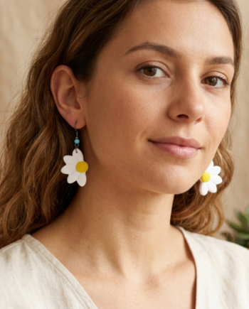 Daisy earrings