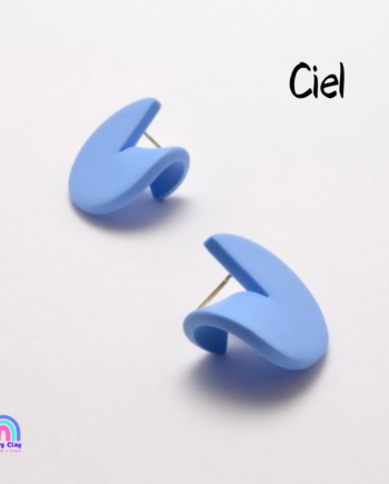 Pac Man Clay Earrings Ciel